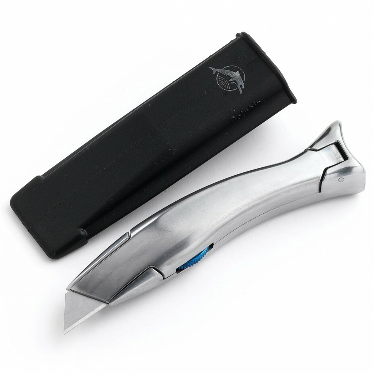 Blue Marlin Knife — general purpose utility knife with replacement blade holder